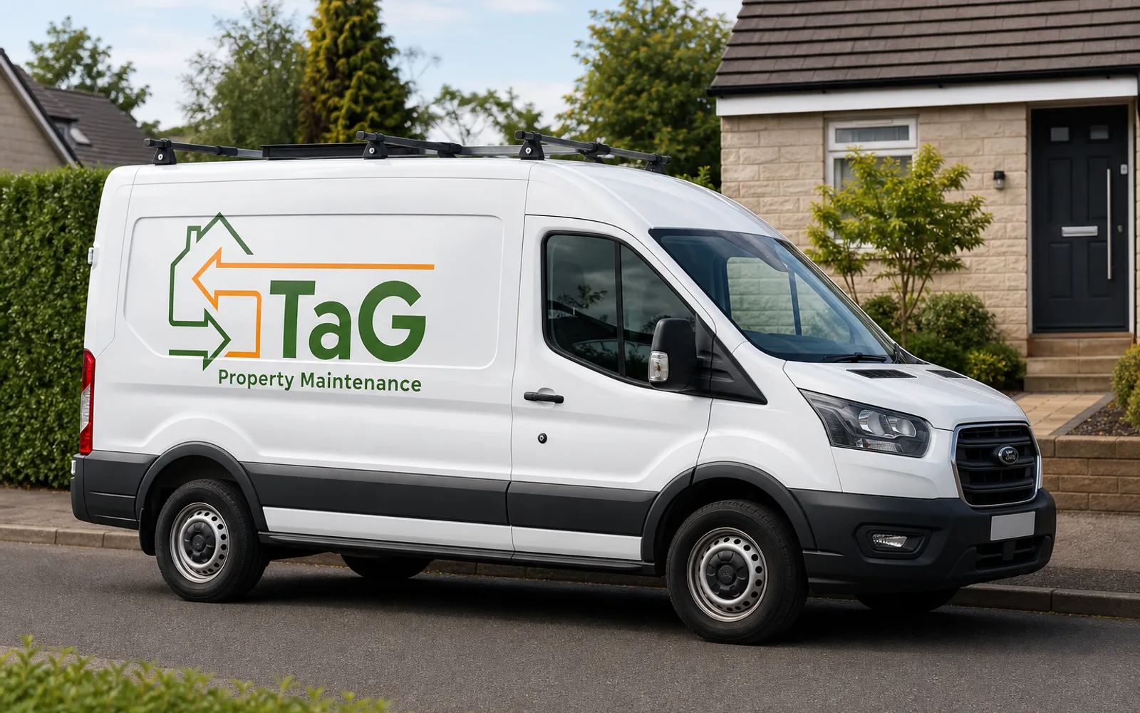 Recent property maintenance work in Forfar
